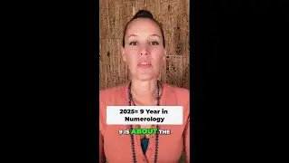 Reminder ... 2025 is a 9 Year of Completion & Sacred Transition ✨