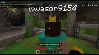 jugando en linia en minecraft Bedrock