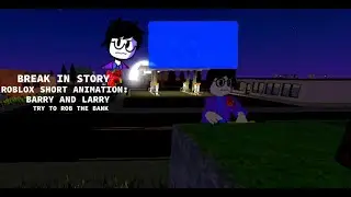 Young scary Larry and Barry attempt to rob the bank (Roblox Piggy Animation)