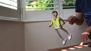 Live At Wembley '86 'FREDDIE MERCURY' JIG DOLL / LIMBERJACK Queen related