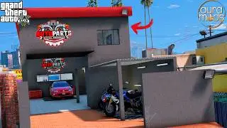 OFICINA AUTO PARTS BR NO GTA 5   MAPA MODS