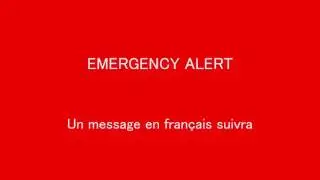 Canada Alert Ready tone extended