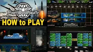 Project Wunderwaffe - HOW to PLAY - WW2 Strategic Base Building Game