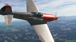 Low & FAST in the Yak-9 'Frank' | LJSE Sentvid pri Sticni, Slovenia | Microsoft Flight Simulator