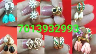 SMC 497 | Hoop or Bali Earrings Combo Offer any 4 pairs @ 799/- #7013932993 #samanthasmanacreations