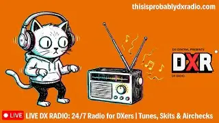 🔴 LIVE DX RADIO: 24/7 Music for DXers | Synth, Skits & Airchecks