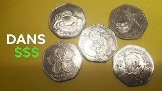 MY CHRISTMAS 50p Coin Collection so far