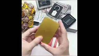 Custom container gold/silver/red/black color rectangle 10*7*2.5cm storage tin box