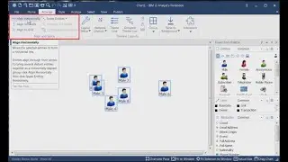 i2 Analyst's Notebook - Align and Space