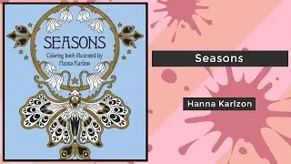 Seasons - Hanna Karlzon || Coloring Book Flip