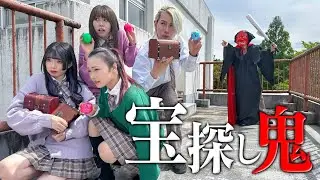 【戦慄】学校貸し切って宝探し鬼ごっこしたらアクロバティックな動画になりました【桜雲AUNコラボ】