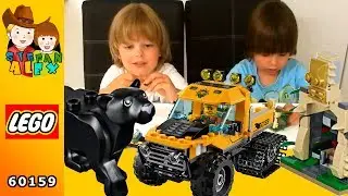 Детки Лего Миссия в джунглях на вездеходе Сити 60159 Lego City Jungle Halftrack Mission