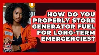 How Do You Properly Store Generator Fuel For Long-term Emergencies? - Your Emergency Planner