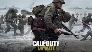 Call of Duty WWII (2017) - Mission: D-Day (1944) - PC Gameplay