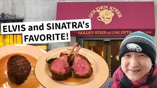 GOLDEN STEER is Now in NYC! Trying Vegas' Most Iconic Steakhouse!