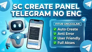 SC CREATE PANEL TERBARU || SC CPANEL TELEGRAM || GRATIS NO ENC
