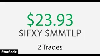 $IFXY Morning Panic Bounce Play & Being Able to Short Again - Live Daytrading Commentary