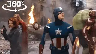 VR 360°  Avengers Assemble - The Avengers (2012)