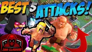 Top 5 BEST BH9 Attack Strategies you NEED to Use 2022 | BH9 Base | Clash Of Clans | CoC
