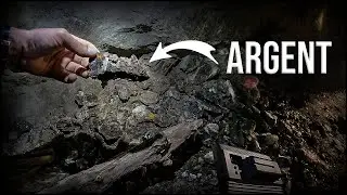 J'ai trouvé de l'argent dans une mine Romaine abandonnée
