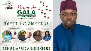 🛑 SUIVREZ:  Dîner GALA JPS  Parcelle Assainie 