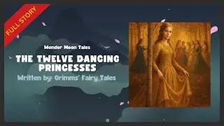 The Twelve Dancing Princesses | Dark Screen - Secret Night Dances & Mystery | Grimm Bedtime