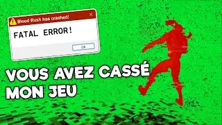 J'ai fait TESTER mon jeu à 1'000 PERSONNES ! Vous avez cassé mon jeu... Blood Rush Devlog #4