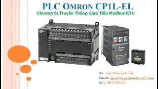 PLC Omron CP1L-EL Chapter 6: Modbus RTU Communication