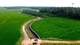 Sithayan Kottai Nature Drone View | Scenic Tamil Nadu Village Aerial