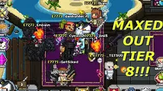 Maxed Out Tier 8 Legs! - Bit Heroes Live Stream