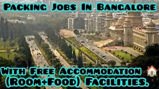 Bangalore Jobs with FREE Accommodation 🏠 #shorts #viral
