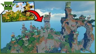Minecraft AMPLIFIED World | Transformation Speed Build