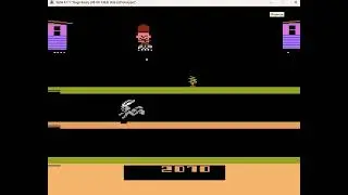 Bugs Bunny for the Atari 2600 scored 11,850. The game is from 1983