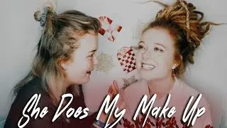 My Sister Does My Make Up | Christmas Look | 9