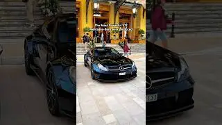 One of 350 670bhp Mercedes SL65 Black Series in Monaco
