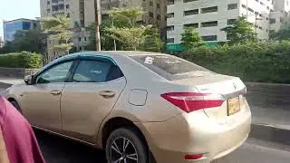 Pakistan 🇵🇰 Karachi, September-27-2025, Kala pull to Akhtar colony signal road tour 