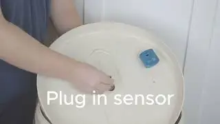 How to install the EZsalt Sensor 3.0 on the lid of brine tank | Water softener salt sensor