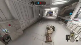 Lo-BOT Female lets Vader clap me | Star Wars Battlefront (2015)