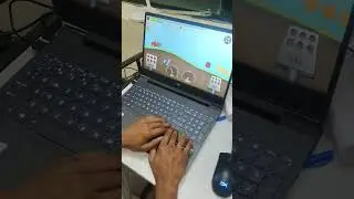Playing Hill Climb Racing on Pc #shorts #games #viral#love #gaming #motivation