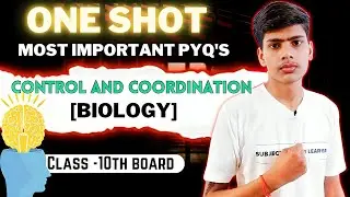 PYQ plus important questions | control and coordination | #Samadhanbatch |