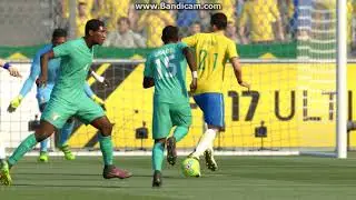 FIFA 17 Ivory Coast VS Brazil Round of 16 (Tournament Series 18)