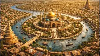 Inside Ancient Baghdad 800 CE -900 CE (AI Reconstruction)