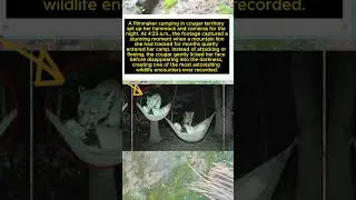 Mountain Lion Gently Licks Woman&rsquo;s Face at 4:23 AM 😳🐾