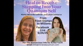 From Food Stamps to Multi-Millionaire. Leslie Demarco Shares Her Story with Miranda Sullivan