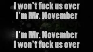 The National - Mr. November (Lyrics)