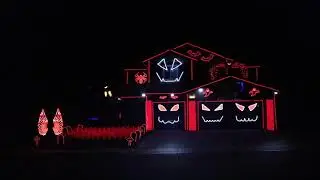 The Devil Went Down To Georgia - 2021 Halloween Light Show