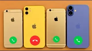 FaceTime Incoming call & Outgoing call iPhone 6S iPhone 11 iPhone 16 iPhone 6