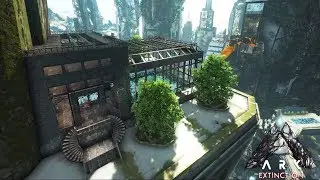 Ark: Extinction Base Location - Sky Bath House (Speed Build)
