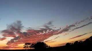 Forward Swept Flying Wing, Scratchbuilt, EPP, Night Flyer, some music.