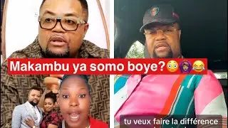 Blaise Manzambi alobi Lise Manzambi a trompaki ye, ba verité mususu ebimi, makambu ya somo boye😳